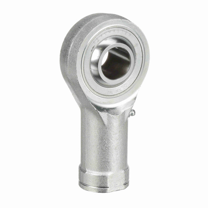 Rod Ends Precision Series Rod Ends 1.0000" ID Female Thread 1-1/4"-12 Thread Left Hand Thread Steel Body Corrosion Resistant Plated Body Heat Treated Body Chrome Plated 52100 Steel Ball Grease Fitting