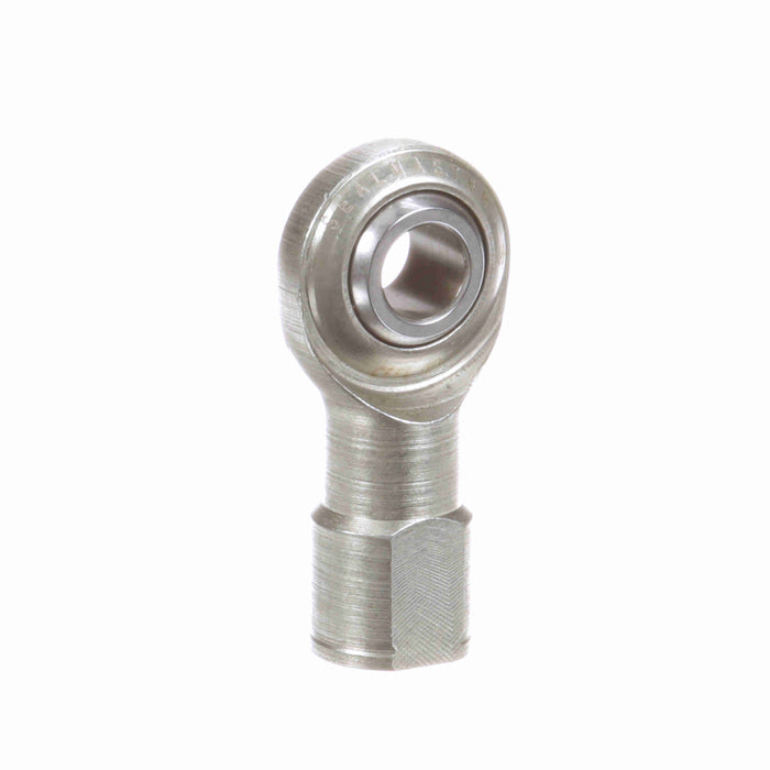 Rod Ends Commercial/Industrial Rod Ends 0.5000" ID Female Thread 1/2"-20 Thread Left Hand Thread Steel Body Corrosion Resistant Plated Body Heat Treated Body Chrome Plated 52100 Steel Ball PTFE Liner