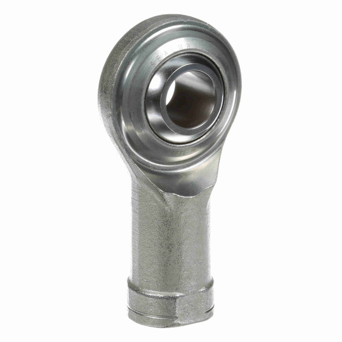 Rod Ends Commercial/Industrial Rod Ends 1.0000" ID Female Thread 1-1/4"-12 Thread Left Hand Thread Steel Body Corrosion Resistant Plated Body Heat Treated Body Chrome Plated 52100 Steel Ball 