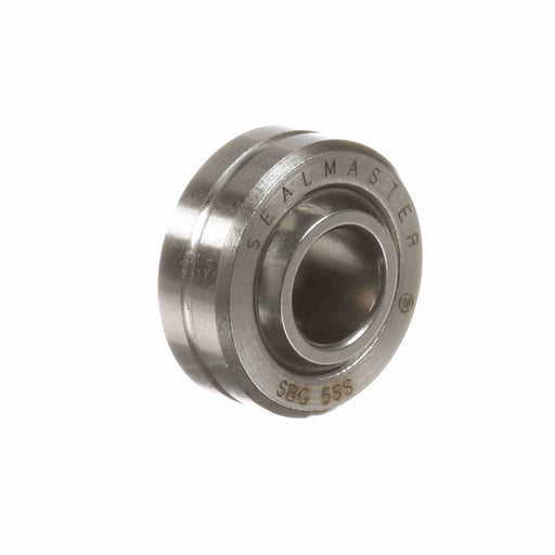 Spherical Bearings Precision Series Spherical Bearings 0.1875" ID 0.5625" OD Chrome Plated 52100 Steel Ball Grooved Stainless Steel