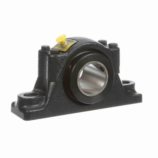 Sealmaster RPBA 115-2 Mounted Tapered Roller Beearings, Black Oxide Bearing, Pillow Block Bearings, 1-15/16" Diameter, Cast Iron Housing, One Set Screw Lock Collar, Felt Labyrinth Seal, 