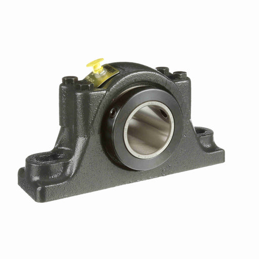 Sealmaster RPBA 112-2 Mounted Tapered Roller Beearings, Black Oxide Bearing, Pillow Block Bearings, 1-3/4" Diameter, Cast Iron Housing, One Set Screw Lock Collar, Felt Labyrinth Seal, 