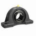 Sealmaster NP-32R HI Mounted Ball Bearings, Black Oxide Bearing, Pillow Block Bearings, 2" Diameter, Cast Iron Housing, Set Screw Locking, Nomex Seal, High Performance, High Temperature Seal, High Temperature Grease, Krytox 226 Grease, Wide Inner Race