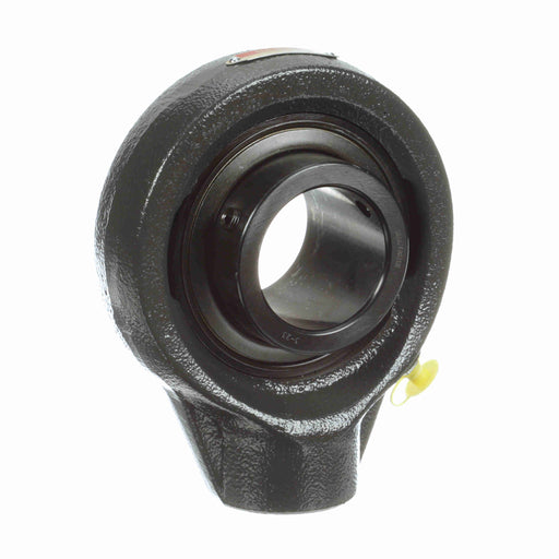 Sealmaster SEHB-35 Mounted Ball Bearings, Black Oxide Bearing, Hanger Bearings, 2-3/16" Diameter, Cast Iron Housing, Set Screw Locking, Felt Labyrinth Seal, Wide Inner Race