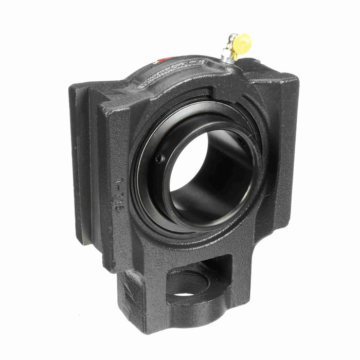 Sealmaster ST-51 Mounted Ball Bearings, Black Oxide Bearing, Take Up Bearings, 3-3/16" Diameter, Cast Iron Housing, Set Screw Locking, Felt Labyrinth Seal, Wide Inner Race