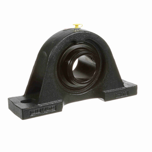 Sealmaster SPD-40 Mounted Ball Bearings, Black Oxide Bearing, Pillow Block Bearings, 2-1/2" Diameter, Cast Iron Housing, Double Set Screw Locking, Felt Labyrinth Seal, Wide Inner Race