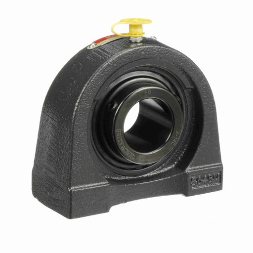 Sealmaster TB-20C Mounted Ball Bearings, Black Oxide Bearing, Tapped Base Pillow Block Bearings, 1-1/4" Diameter, Cast Iron Housing, Set Screw Locking, Contact Seal, Wide Inner Race