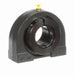 Sealmaster TB-31T Mounted Ball Bearings, Black Oxide Bearing, Tapped Base Pillow Block Bearings, 1-15/16" Diameter, Cast Iron Housing, Concentric Locking, Felt Labyrinth Seal, Wide Inner Race