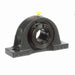 Sealmaster NPL-26TC Mounted Ball Bearings, Black Oxide Bearing, Pillow Block Bearings, 1-5/8" Diameter, Cast Iron Housing, Concentric Locking, Contact Seal, Wide Inner Race