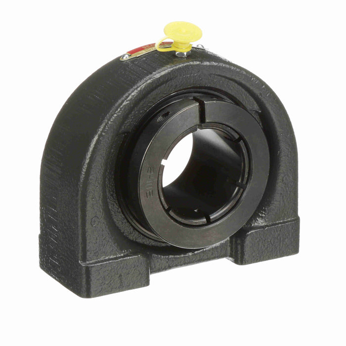 Sealmaster TB-19TC Mounted Ball Bearings, Black Oxide Bearing, Tapped Base Pillow Block Bearings, 1-3/16" Diameter, Cast Iron Housing, Concentric Locking, Contact Seal, Wide Inner Race