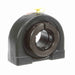 Sealmaster TB-24TC Mounted Ball Bearings, Black Oxide Bearing, Tapped Base Pillow Block Bearings, 1-1/2" Diameter, Cast Iron Housing, Concentric Locking, Contact Seal, Wide Inner Race