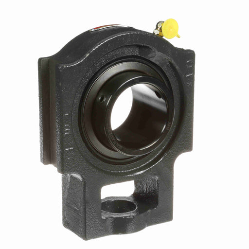 Sealmaster ST-211 Mounted Ball Bearings, Black Oxide Bearing, Take Up Bearings, 55mm Diameter, Cast Iron Housing, Set Screw Locking, Felt Labyrinth Seal, Wide Inner Race