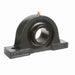 Sealmaster MP-47 HT Mounted Ball Bearings, Black Oxide Bearing, Pillow Block Bearings, 2-15/16" Diameter, Cast Iron Housing, Set Screw Locking, Nomex Seal, High Temperature Seal, High Temperature Grease, Wide Inner Race