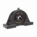 Sealmaster EMP-16T XLO Mounted Ball Bearings, Black Oxide Bearing, Pillow Block Bearings, 1" Diameter, Cast Iron Housing, Concentric Locking, Felt Labyrinth Seal, Extra Low Drag, Wide Inner Race