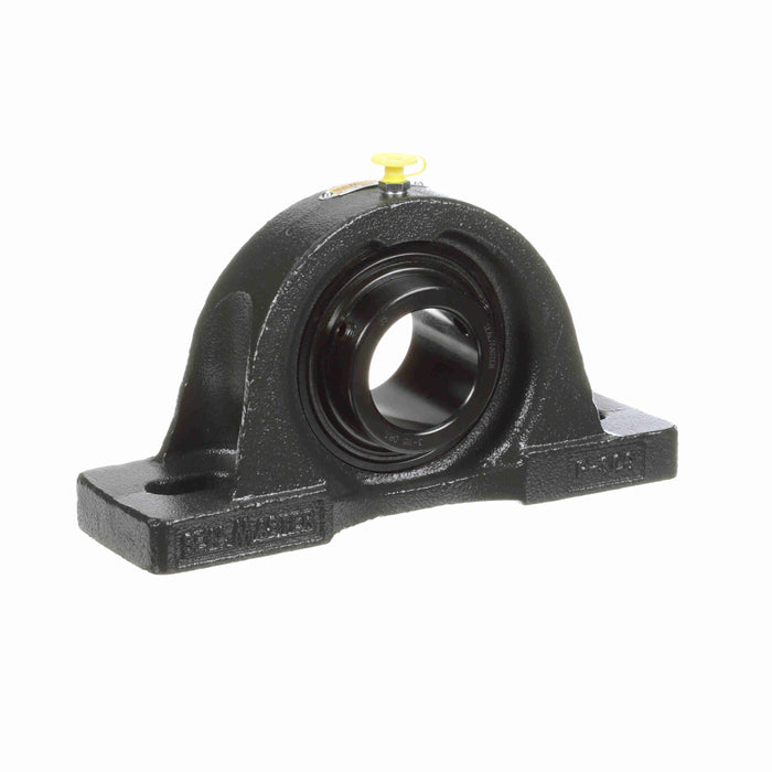 Sealmaster MP-31 DRT Mounted Ball Bearings, Black Oxide Bearing, Pillow Block Bearings, 1-15/16" Diameter, Cast Iron Housing, Set Screw Locking, Triple Lip Seal, High Contamination, Wide Inner Race