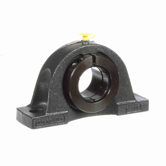 Sealmaster NP-32RTC Mounted Ball Bearings, Black Oxide Bearing, Pillow Block Bearings, 2" Diameter, Cast Iron Housing, Concentric Locking, Contact Seal, Wide Inner Race