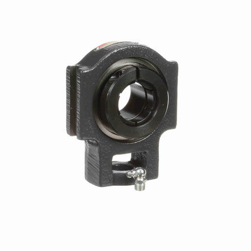 Sealmaster STMH-23T Mounted Ball Bearings, Black Oxide Bearing, Take Up Bearings, 1-7/16" Diameter, Cast Iron Housing, Concentric Locking, Felt Labyrinth Seal, Wide Inner Race