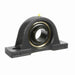 Sealmaster EMP-43 HT Mounted Ball Bearings, Black Oxide Bearing, Pillow Block Bearings, 2-11/16" Diameter, Cast Iron Housing, Set Screw Locking, Nomex Seal, High Temperature Seal, High Temperature Grease, Wide Inner Race