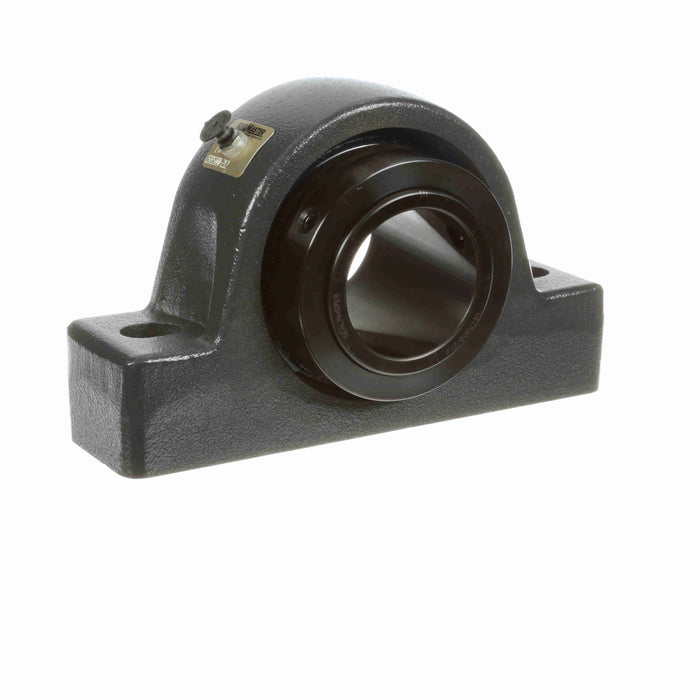 Sealmaster USRB5000-212 Mounted Spherical Roller Bearings, Black Oxide Bearing, Pillow Block Bearings, 2-3/4" Diameter, Cast Iron Housing, Two Set Screw Lock Collars, Felt Labyrinth Seal, 