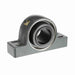 Sealmaster USRBF5000A-308 Mounted Spherical Roller Bearings, Black Oxide Bearing, 4 Bolt Pillow Block Bearings, 3-1/2" Diameter, Cast Iron Housing, Adapter Locking, Felt Labyrinth Seal, 