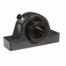 Sealmaster USRB5000E-111 Mounted Spherical Roller Bearings, Black Oxide Bearing, Pillow Block Bearings, 1-11/16" Diameter, Cast Iron Housing, Two Set Screw Lock Collars, Felt Labyrinth Seal, 