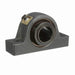 Sealmaster USRB5000E-112-C Mounted Spherical Roller Bearings, Black Oxide Bearing, Pillow Block Bearings, 1-3/4" Diameter, Cast Iron Housing, Two Set Screw Lock Collars, Contact Seal, 