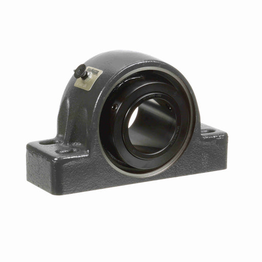 Sealmaster USRBF5000E-208 Mounted Spherical Roller Bearings, Black Oxide Bearing, 4 Bolt Pillow Block Bearings, 2-1/2" Diameter, Cast Iron Housing, Two Set Screw Lock Collars, Felt Labyrinth Seal, 