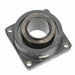 Sealmaster USFB5000-315 Mounted Spherical Roller Bearings, Black Oxide Bearing, 4 Bolt Flange Bearings, 3-15/16" Diameter, Cast Iron Housing, Two Set Screw Lock Collars, Felt Labyrinth Seal, 