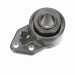 Sealmaster USBF5000-107 Mounted Spherical Roller Bearings, Black Oxide Bearing, 3 Bolt Flange Bracket Bearings, 1-7/16" Diameter, Cast Iron Housing, Two Set Screw Lock Collars, Felt Labyrinth Seal, 