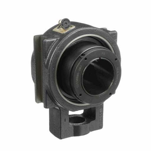 Sealmaster USTU5000A-315 Mounted Spherical Roller Bearings, Black Oxide Bearing, Take Up Bearings, 3-15/16" Diameter, Cast Iron Housing, Adapter Locking, Felt Labyrinth Seal, 