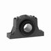 Sealmaster USRB5522E-315 Mounted Spherical Roller Bearings, Black Oxide Bearing, Pillow Block Bearings, 3-15/16" Diameter, Cast Iron Housing, Adapter Locking, Felt Labyrinth Seal, 