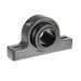 Sealmaster USRBE5000-307 Mounted Spherical Roller Bearings, Black Oxide Bearing, Pillow Block Bearings, 3-7/16" Diameter, Cast Iron Housing, Two Set Screw Lock Collars, Felt Labyrinth Seal, 