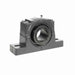 Sealmaster USRB5520-308 Mounted Spherical Roller Bearings, Black Oxide Bearing, Pillow Block Bearings, 3-1/2" Diameter, Cast Iron Housing, Two Set Screw Lock Collars, Felt Labyrinth Seal, 