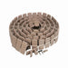 Belts Chain Side Flexing Low Friction Acetal Brown Two-Piece Plate Top Tabs 1-1/2" Pitch 3-1/4" Wide 1873 Series 