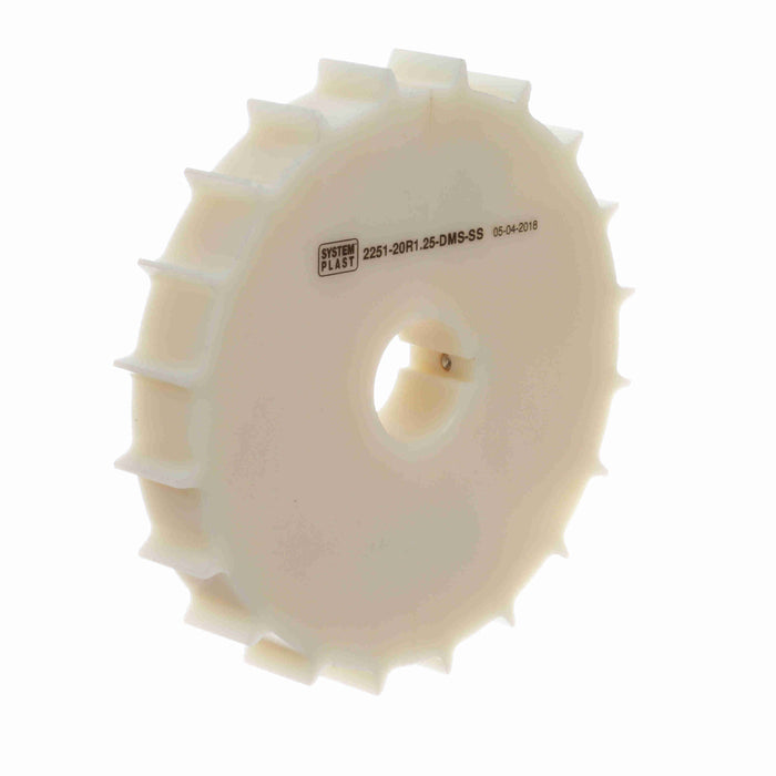 Conveyor Components Sprockets Polyamide Idler Sprocket Split Construction 21 Teeth 1" Bore 2251 Series 