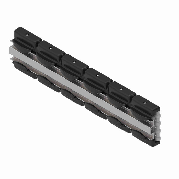 Conveyor Components Product Guides & Brackets Polyamide Frame Acetal Rollers Flexible Roller Module Includes 40x8 Channel 