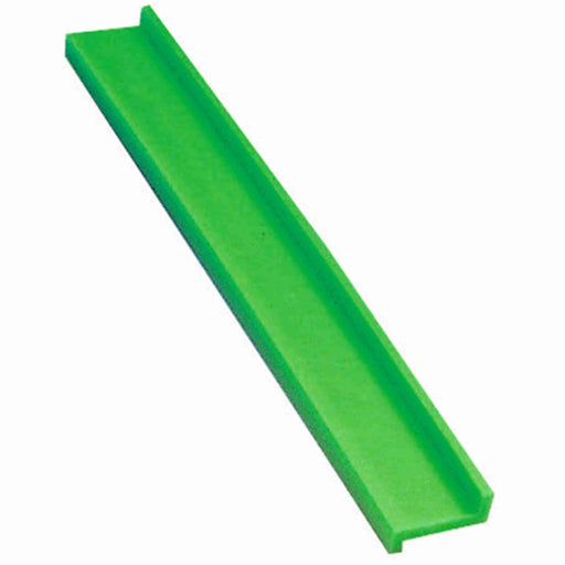 Conveyor Components Wear Strips UHMW Green Z Profile 13/16" Wide 5/16" Thick 200ft Long 