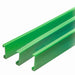 Conveyor Components Wear Strips UHMW Green Rail Cover 1-11/16" Wide 1/2" Thick 10ft Long 