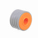 Conveyor Components Rollers Polyethylene TPR Rubber Coating Orange 57mm OD 3/4" Bore 41mm Long 