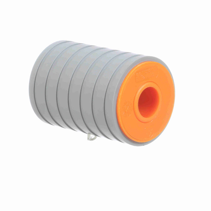 Conveyor Components Rollers Polyethylene TPR Rubber Coating Orange 57mm OD 3/4" Bore 82.5mm Long 