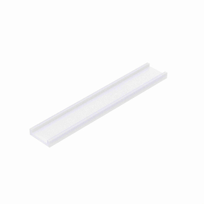 Conveyor Components Wear Strips UHMW White Chain Guide 1-1/4" Wide 5/16"" Thick 10ft Long U-Shaped 50 Pitch 