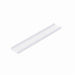 Conveyor Components Wear Strips UHMW White Chain Guide 1-1/4" Wide 5/16"" Thick 10ft Long U-Shaped 50 Pitch 