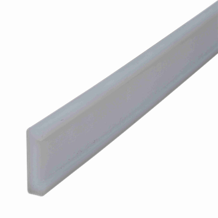 Conveyor Components Wear Strips UHMW White Chain Guide 1" Wide 5/16" Thick 10ft Long T-Shaped 40 Pitch 