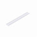 Conveyor Components Wear Strips UHMW White Chain Guide 1-1/4" Wide 5/16"" Thick 10ft Long W-Shaped 50 Pitch 