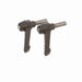 Conveyor Components Product Guides & Brackets Polyamide Ratchet Handle 1/2"-13 Thread 3-1/8" Handle Male Thread 1-1/2" Stud 