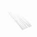 Conveyor Components Wear Strips UHMW White Round Bar Cover 11/16" Wide 11/16" High 6-1/2" Long 