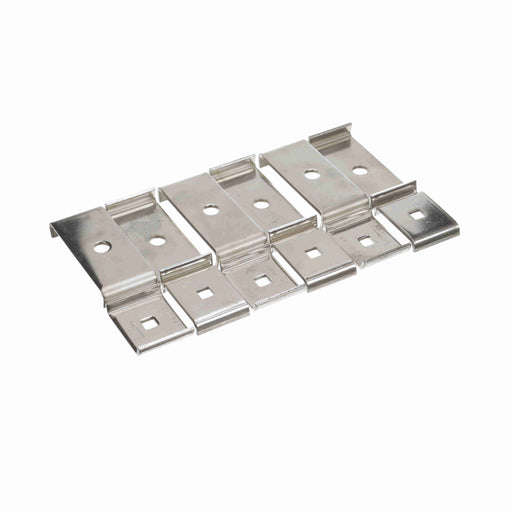 Conveyor Components Product Guides & Brackets Stainless Steel Clamp For 3/8" Screws For M10 Screws 2-1/2" Rail Center Double Rail Clamp 