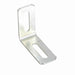 Conveyor Components Product Guides & Brackets Zinc Plated Steel Bracket Standard Angle Bracket 1/8" Thick 