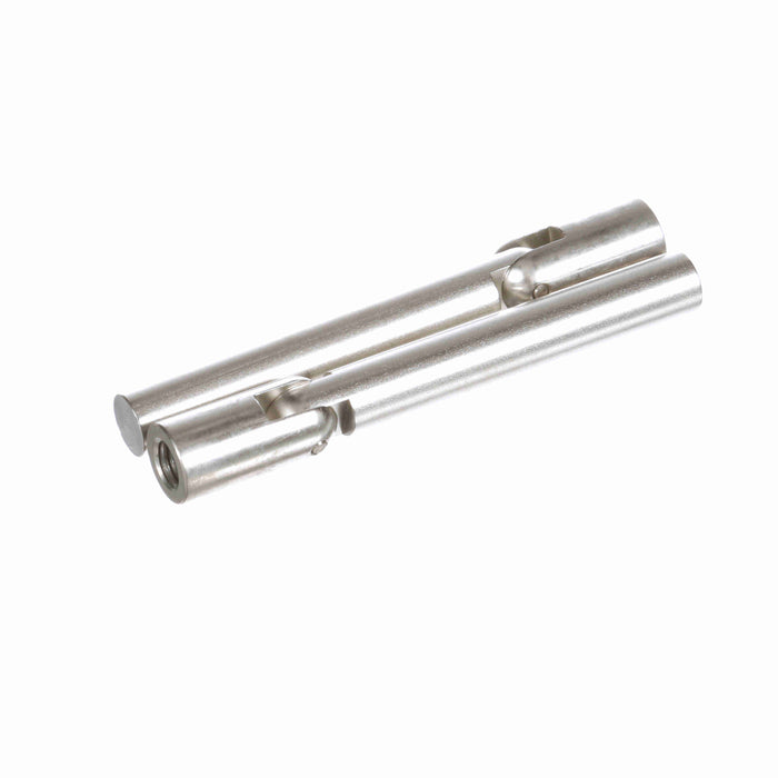 Conveyor Components Product Guides & Brackets Stainless Steel Adjusting Rod Jointed 3" Long 1/2" Diameter 3/8"-16 Thread 