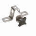 Conveyor Components Product Guides & Brackets Stainless Steel Bracket Rod Mount Bracket For 5/8" Rod With Knob 